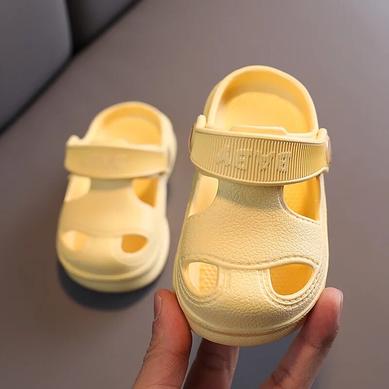 Children's Cave Shoes, Summer Boys, Baby Non-slip Soft Soled Beach Shoes, Girls' Baby Cartoon CHILDREN'S Slippers - Image 10