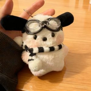 Pilot Pacha dog plush doll pendant cute plush Pacha dog bag keychain ornaments