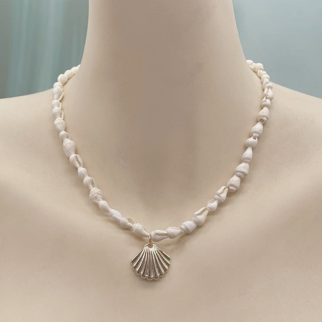 Ocean vacation style necklace female temperament wild creative bead accessories pendant neck accessories female - Image 10