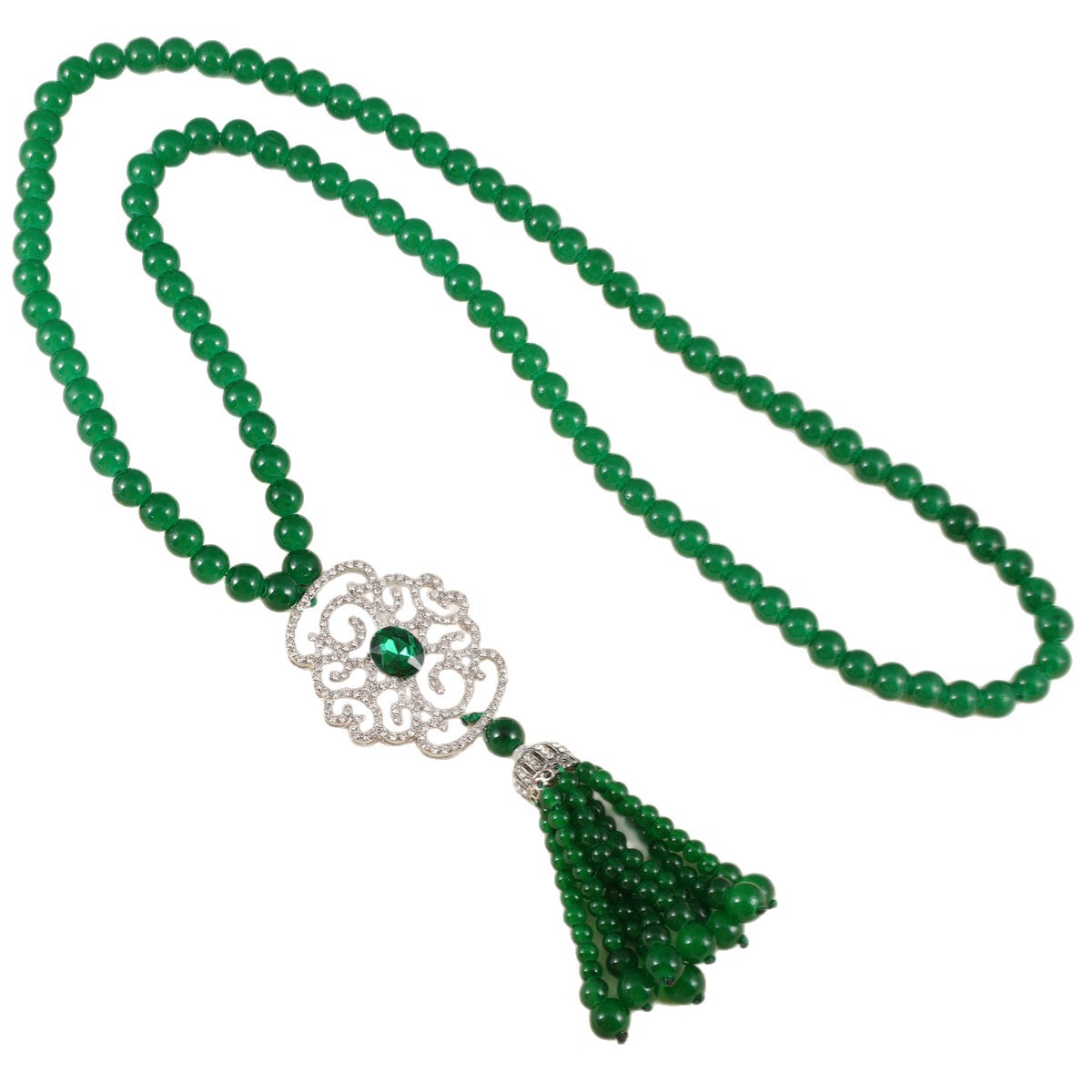 Irregular pendants sweater chain light luxury high-end simple elegant elegant autumn and winter long necklace - Image 5