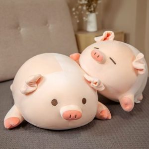 Pig doll cute plush toys pig doll sleeping pillow bed pillow super soft Ragdoll gift for girlfriend