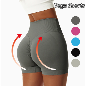 Push Up Workout Leggings Women Sports Tights Seamless Short Scrunch Leggings Fitness Yoga Pants Running Shorts Gym Wear 2023 New