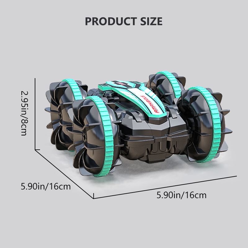 Remote Control Car 2.4G Rc Boat Waterproof Controlled Amphibious Stunt Car 4WD All Terrain Beach Pool Toys for Boys Girls Gift - Image 6