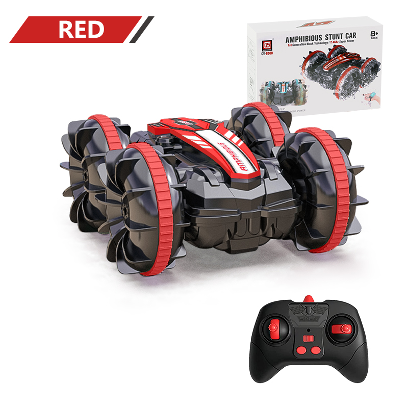 Remote Control Car 2.4G Rc Boat Waterproof Controlled Amphibious Stunt Car 4WD All Terrain Beach Pool Toys for Boys Girls Gift - Image 7