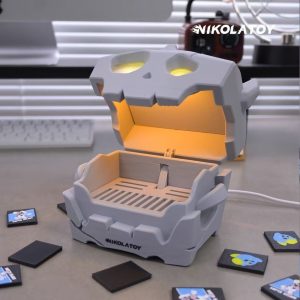 Zelda treasure chest Breath of the Wild legend treasure chest game cassette storage box vibration voice control model toy decoration