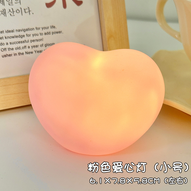 Cartoon love small night lamp Valentine's Day gift creative bedroom bedside lamp romantic decoration ambience light ornaments - Image 6