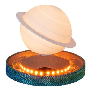 New magnetic suspension Moonlight ball Saturn small night lamp atmosphere decoration Christmas gift birthday gift