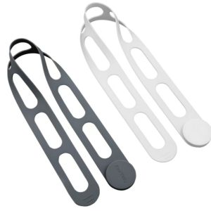 Second generation silicone ratchet tie down reusable universal cover fixing band can be tied with storage belt buttons