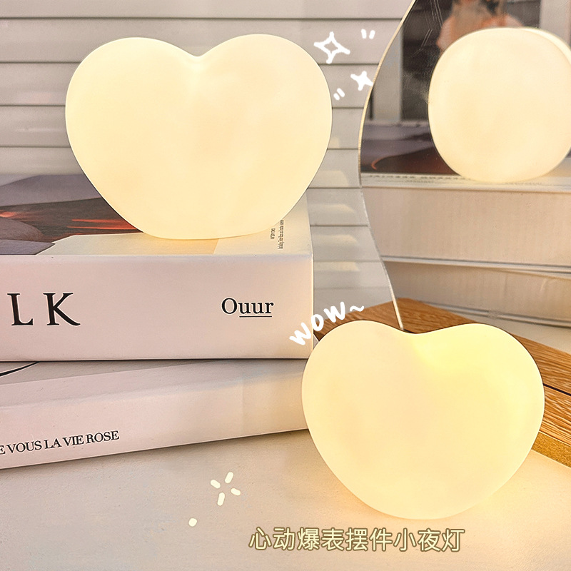 Cartoon love small night lamp Valentine's Day gift creative bedroom bedside lamp romantic decoration ambience light ornaments - Image 2